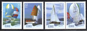 IRELAND 1332-5 MNH SCV $6.00 BIN $3.60 SAILBOATS