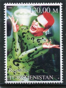Turkmenistan 2000 BATMAN 1 value Perforated Mint (NH)