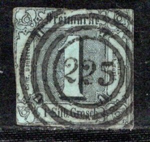 German States Thurn & Taxis Scott # 5, used