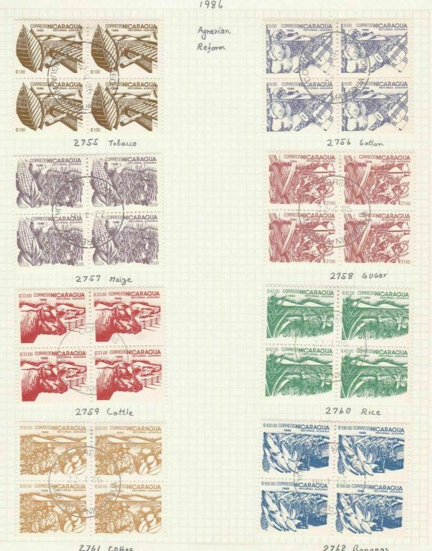 nicaragua stamps on page ref 16541