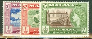 JE: Malaya Penang 45-55 mint CV $65.35; scan shows only a few