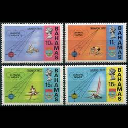 BAHAMAS 1972 - Scott# 335-8 Olympics Set of 4 NH