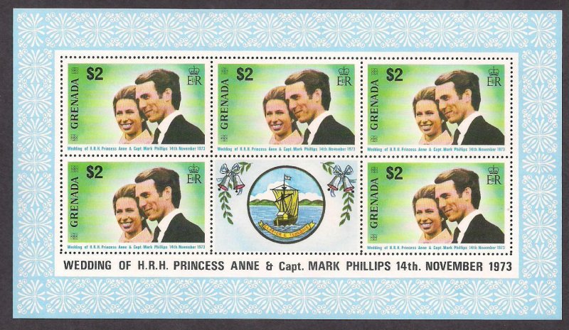 Grenada Stamp-Scott  # 517/A77-$ 2-Souvenir Sheet-Mint/NH-1973