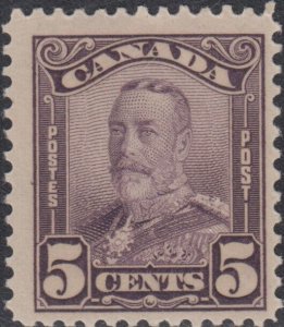 Canada UNITRADE HINGED  # 153  ( z9 )     King George V