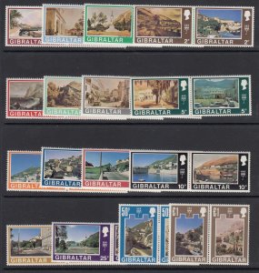 Gibraltar 241-72 Photographs mnh