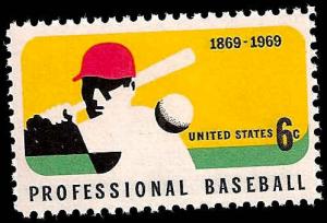 # 1381 MINT NEVER HINGED PRO. BASEBALL