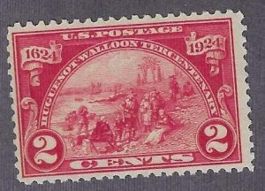 615   2c Huguenot-Walloon Mint H OG