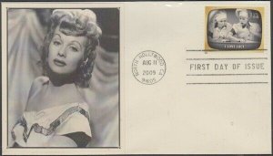 USA # 4414b.2 I Love Lucy FDC from the TV Early Memories Sheet