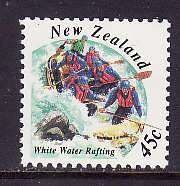 New Zealand-Sc#1197- id8-unused NH set-Sports-White Water Rafting-1994-