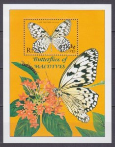 2000 Maldive Islands 3418/B442 Butterflies 6,50 €