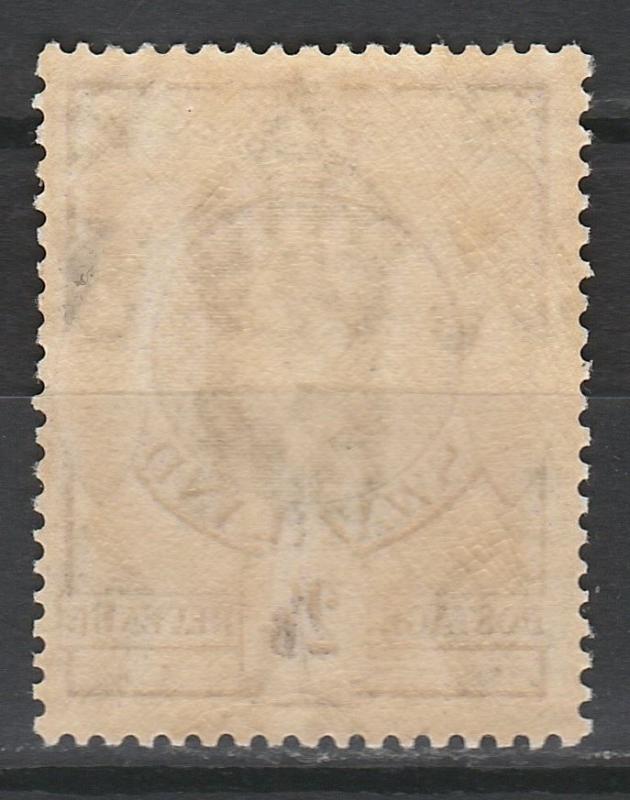 SWAZILAND 1938 KGVI 2/6 PERF 13.5 X 13 MNH **