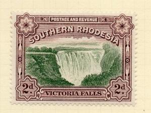 Southern Rhodesia 1950 Vic. Falls Issue Mint Hinged 2d. 294163