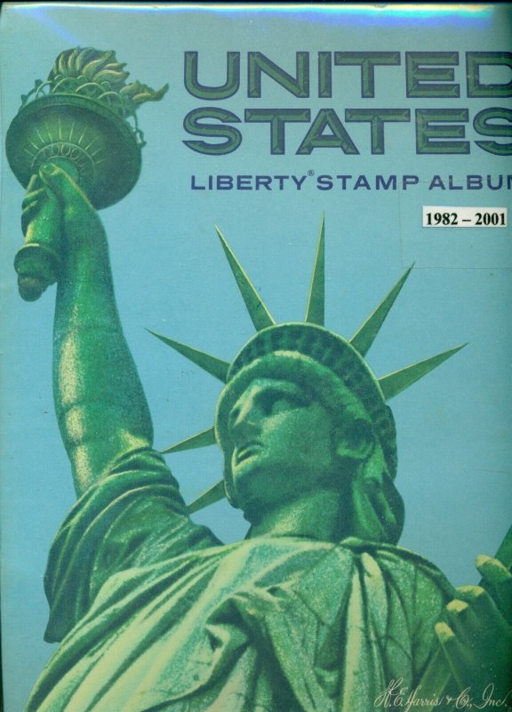 FOUR HARRIS US STAMP ALBUMS COVERING 1847-2014 IN GOOD CONDITION, GREAT PRICE! 