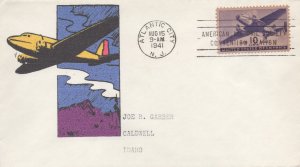 ZAYIX United States C27 FDC Cachet maker unknown, add-on 092323USF38