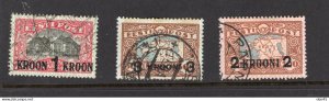 Estonia 1930 Surged set Mi 87-9 Used 17484