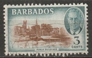 Barbados 1950 Sc 218 used