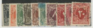 Egypt #J30-J38A Used