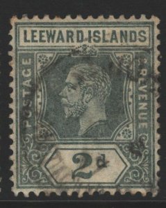 Leeward Islands Sc#49 Used - minor crease