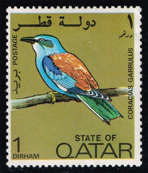 Qatar #279 European Roller; Unused (2.00) (1Stars)