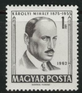 HUNGARY Scott 1434 MNH** Karolyi stamp 1962