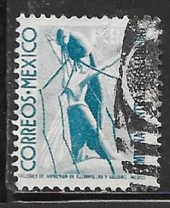 Mexico RA14: 1c Mosquito attacking man, used, F-VF