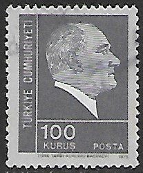 Turkey # 1924 - Kemal Atatürk - used -....{DGr10}