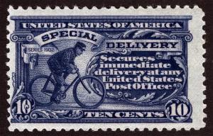 US Sc E11 var MNH Original Gum Special Delivery Analine Ink Printing