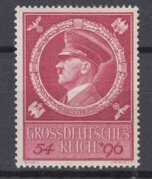 Germany - 1944 55th Hitler Birthday  Mi# 887 - MH   (1265)