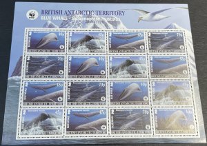 BRITISH ANTARCTIC TERR. # 326-329(329a)--MINT/NEVER HINGED--SHEET OF 16--2003