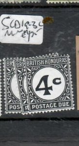 BRITISH HONDURAS POSTAGE DUE    SG D1A-3C  MNH      PP1115H