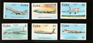 CUBA: 3028-3033 MNH