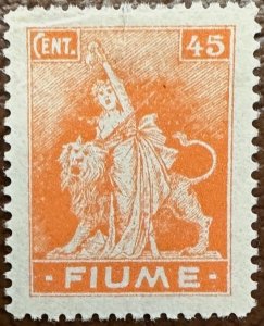 Fiume 1919 Sc.36 Unused (small tear on top)