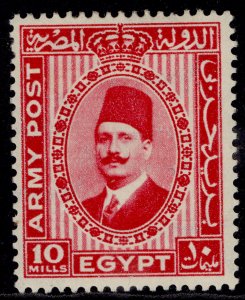 EGYPT - British Forces in Egypt GV SG A13, 10m carmine, M MINT. Cat £16.