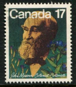 895 Canada 17c Botanists, used