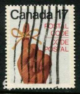 816 Canada 17c Postal Code, used