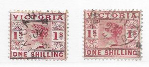 Australia Victoria #176 Used - Stamp - CAT VALUE $2.40 left one only