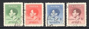 Papua New Guinea #118-121  VF,  Used   CV  5.25   ....  4900060