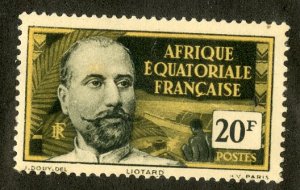 FRENCH EQUATORIAL AFRICA 72 MH SCV $4.00 BIN $1.75 PERSON