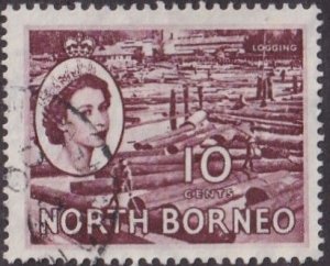 North Borneo #267 Used