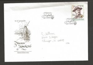 1991 Czechoslovakia Boy Scouts A.B. Svojsik FDC