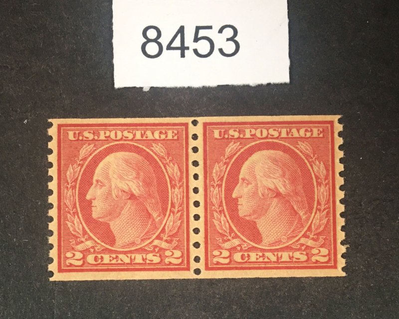 MOMEN: US STAMPS # 450 MINT OG NH PAIR XF CHOICE LOT #C 8453