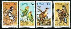 South West Africa 1974 Rare Birds set of 4 unmounted mint...