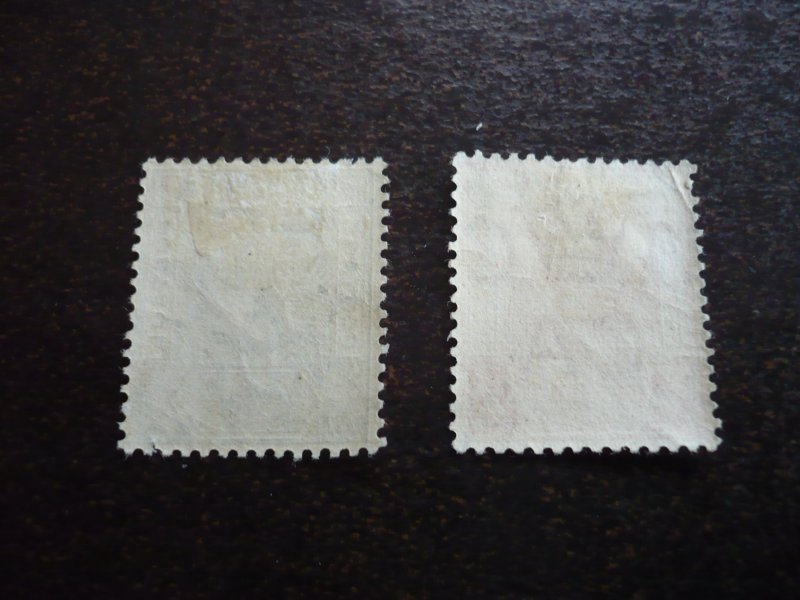 Stamps - Gambia - Scott# 70-71 - Mint Hinged Part Set of 2 Stamps