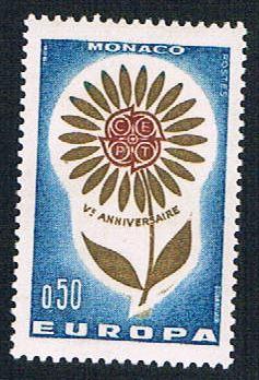 Monaco 591 MLH Europa Issue 1964 (BP1132)