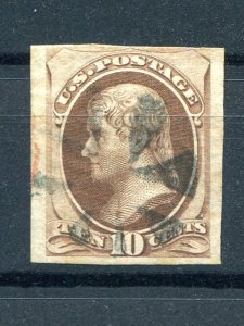 USA  Jefferson Imperf. used   - Lakeshore Philatelics