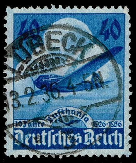 Germany #469 Airplane; Used (3.25)