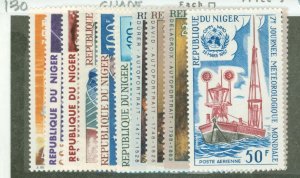 Niger #C58/71  Single (Complete Set)