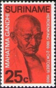 Suriname 1969 MNH Stamps Scott 365 Mahatma Gandhi