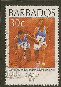 Barbados  Scott  914  Olympics    Used