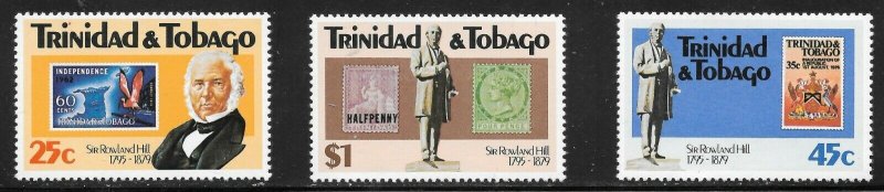 Trinidad & Tobago (1979) - Scott # 318 - 320,  MNH